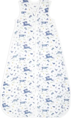 Aden + Anais Organic Cotton Sleeping Bag - Outdoors Sleepy Forest (0-6 months)