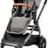 Agio by Peg Perego Z4 Single-to-Double Stroller - Grey