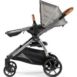 Agio by Peg Perego Z4 Single-to-Double Stroller - Grey