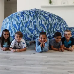 Airfort Inflatable Fort for Kids - Ocean Camo