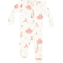 Angel Dear 2 Way Zipper Ruffle Sleeves Footie