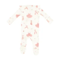 Angel Dear 2 Way Zipper Ruffle Sleeves Footie