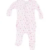 Angel Dear 2 Way Zipper Ruffle Back Footie