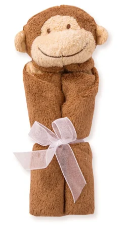 Angel Dear Blankie - Dark Brown Monkey