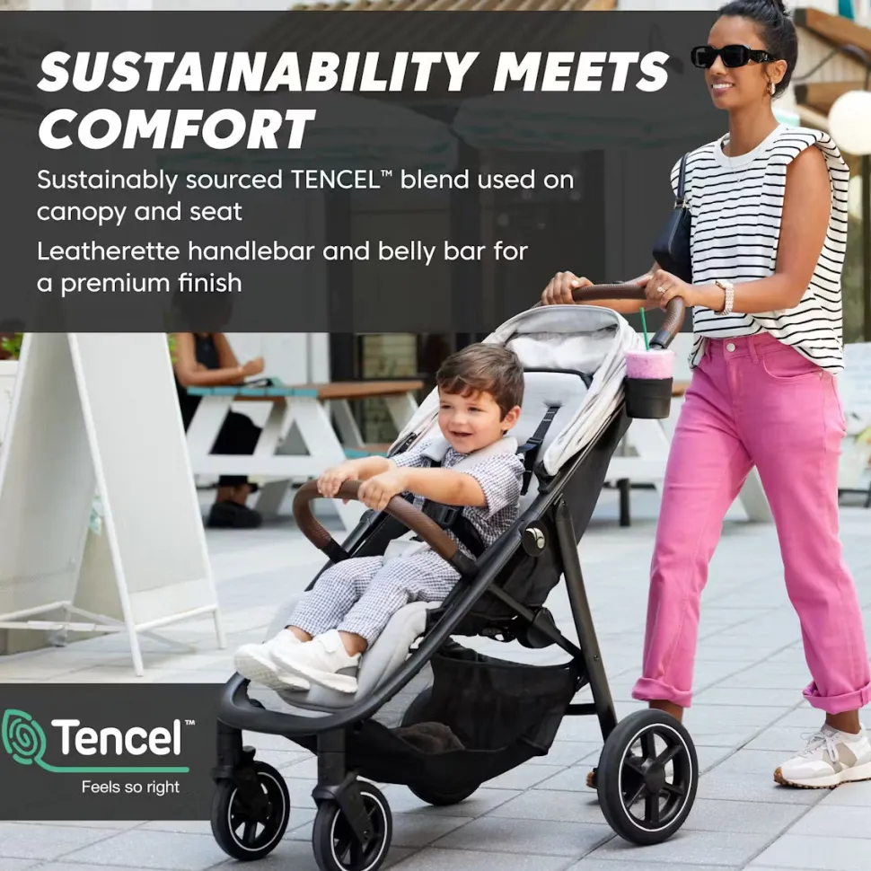 Baby Jogger City Mini Air Lightweight Stroller - Frosted Ivory