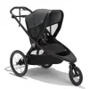 Baby Jogger City Prix Jogger + Bike Trailer + Weather Shield Bundle - Ambition Black