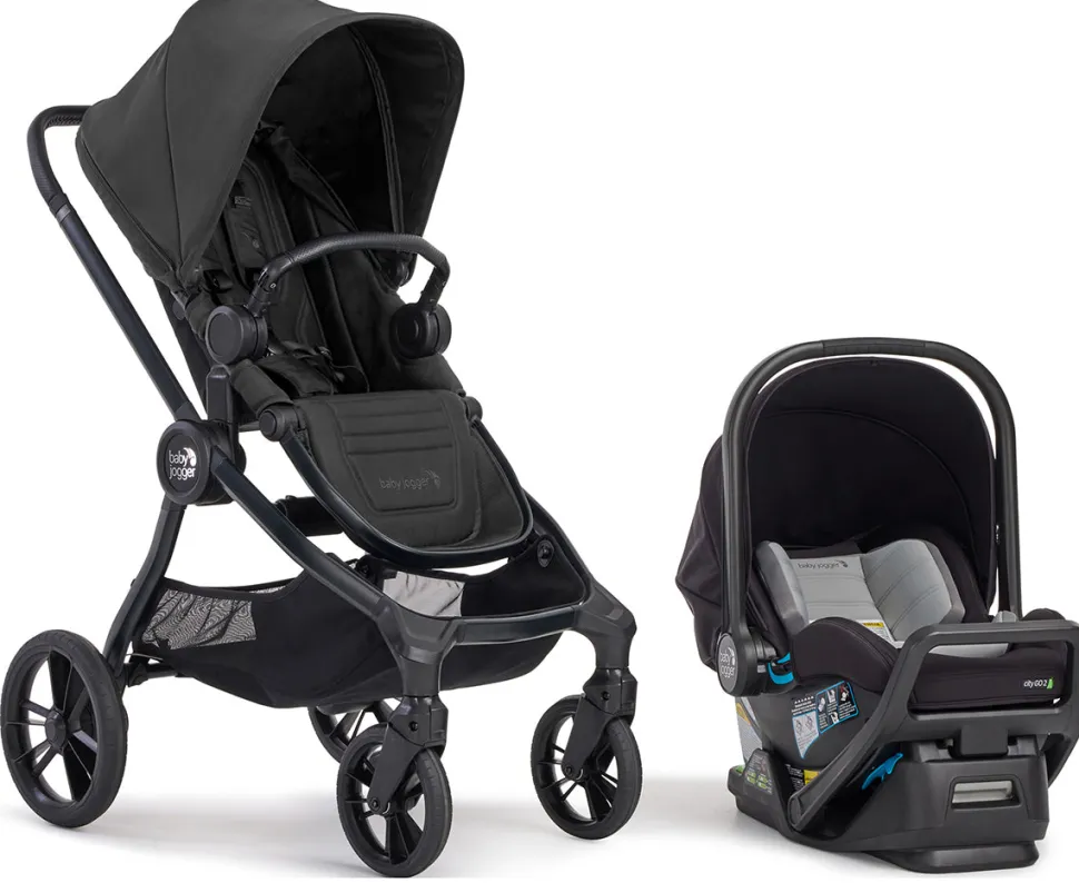 Baby Jogger City Sights + City GO 2 Travel System - Rich Black