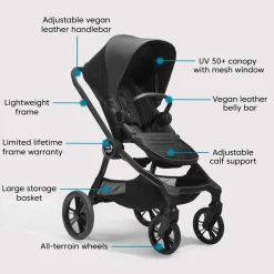 Baby Jogger City Sights Stroller - Rich Black