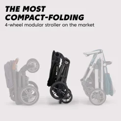 Baby Jogger City Sights Stroller + Accessory Bundle - Frosted Ivory
