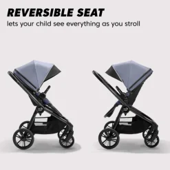 Baby Jogger City Sights Stroller - Commuter Bundle with Antimicrobial Fabric