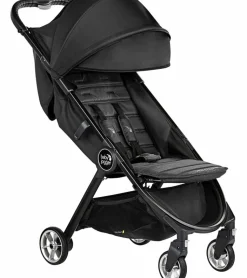 Baby Jogger City Tour 2 Ultra-Compact Travel Stroller + Belly Bar Bundle - Jet