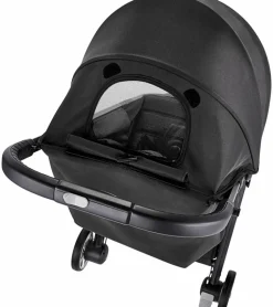 Baby Jogger City Tour 2 Ultra-Compact Travel Stroller + Belly Bar Bundle - Jet