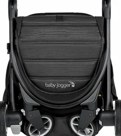 Baby Jogger City Tour 2 Ultra-Compact Travel Stroller + Belly Bar Bundle - Jet