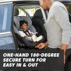 Baby Jogger City Turn Rotating Convertible Car Seat - Paloma Greige