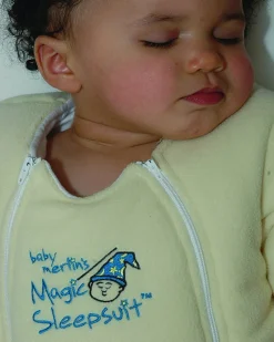 Baby Merlin Magic Sleep Suit, Microfleece - 6-9 Months - Pink (Large)