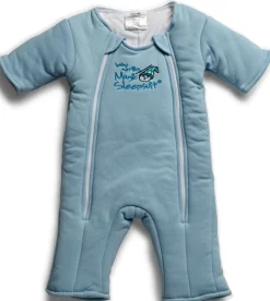 Baby Merlin Magic Sleep Suit, Cotton - 3-6 Months - Blue (Small)