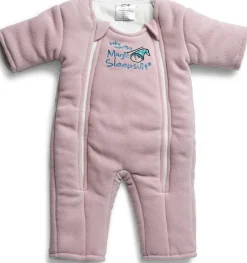 Baby Merlin Magic Sleep Suit, Microfleece - 3-6 Months - Pink (Small)