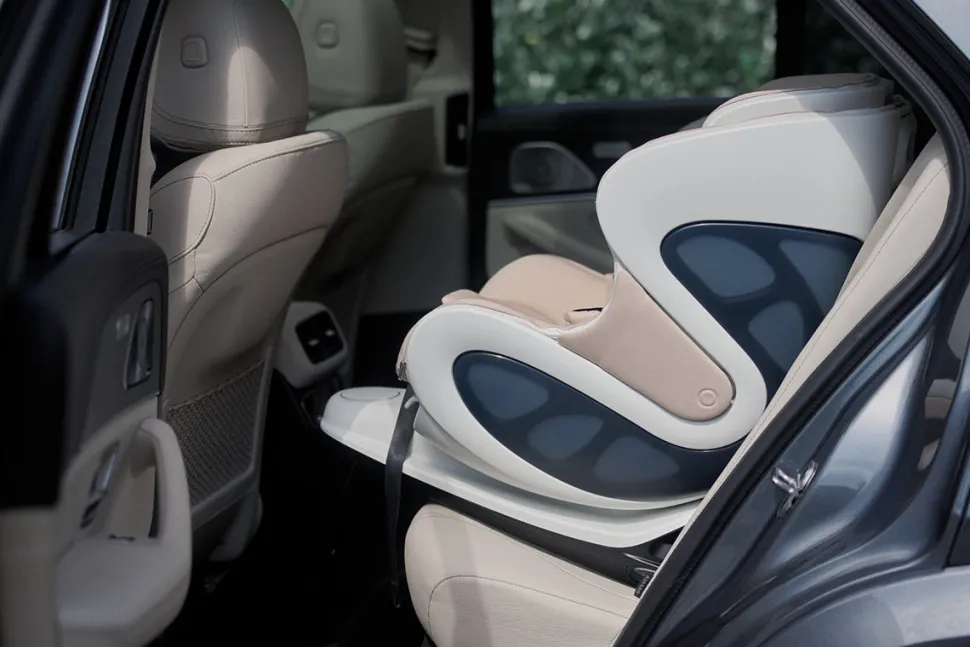 Babyark Convertible Car Seat - Premium - Charcoal Grey / Midnight Blue