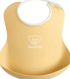 BabyBjorn Baby Bib, Powder Yellow