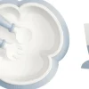 BabyBjorn Baby Feeding Set, Powder Blue
