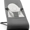 BabyBjorn Bouncer Balance Soft - Black, Cotton/Jersey, Dark Grey/Grey