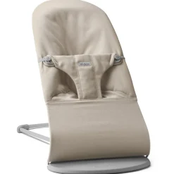 BabyBjorn Bouncer Bliss Woven Melange, Light Beige