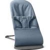 BabyBjorn Bouncer Bliss Woven Melange, Blue