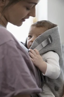 BabyBjörn Baby Carrier Mini 3D Jersey, Light Gray