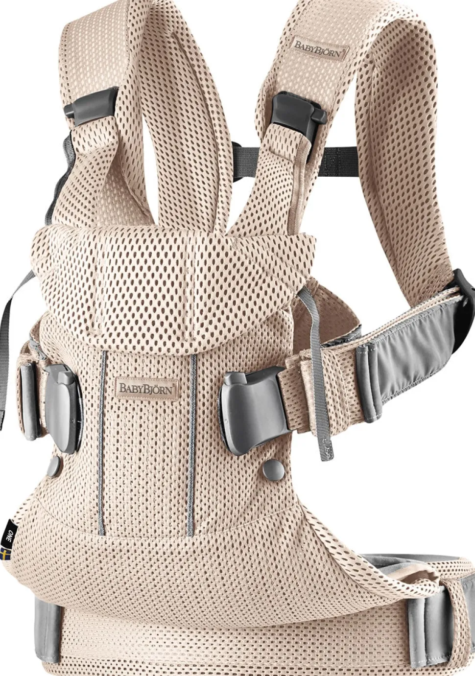 BabyBjörn Baby Carrier One Air, 3D Mesh - Pearly Pink