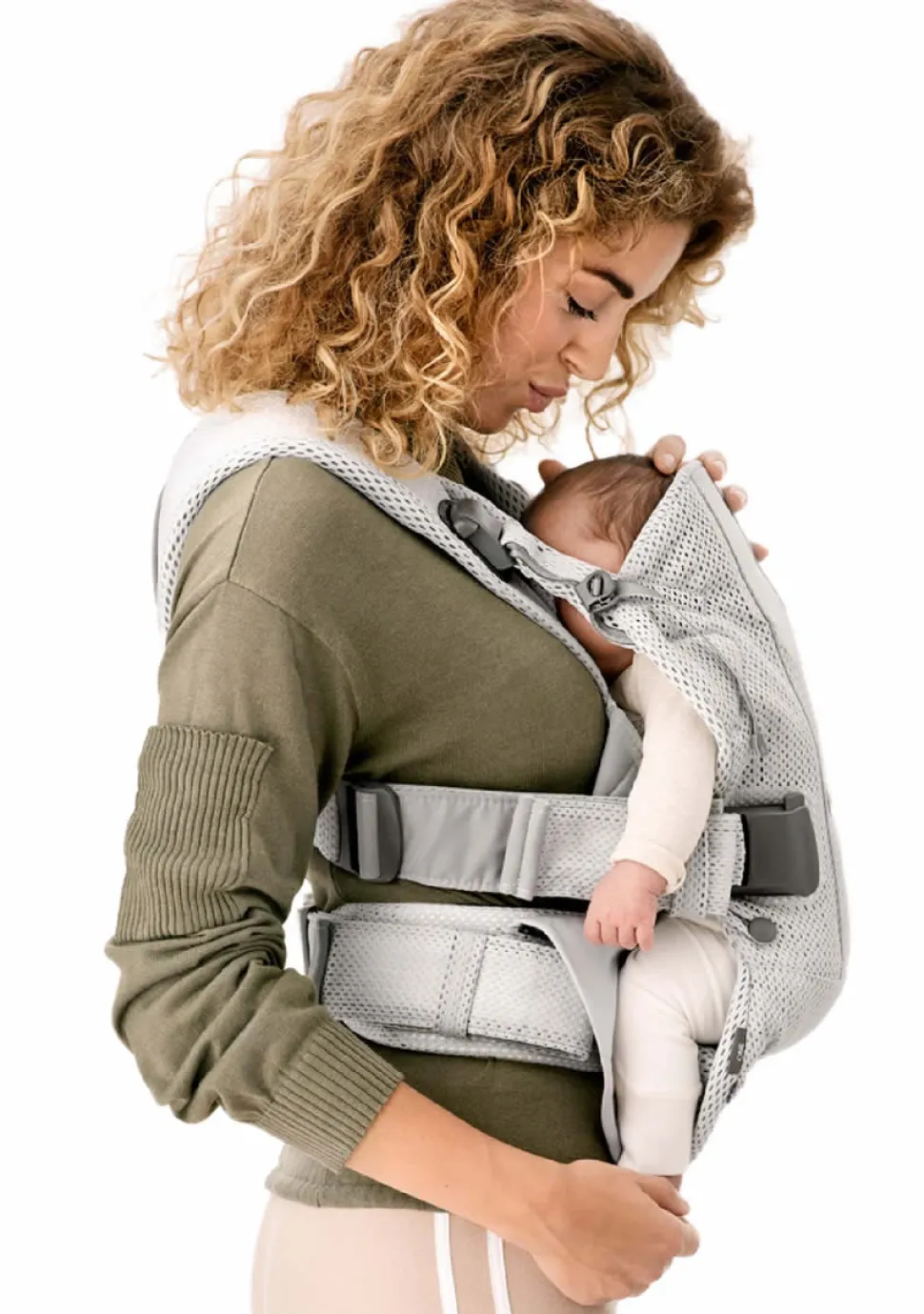 BabyBjörn Baby Carrier One Air, 3D Mesh - Pearly Pink