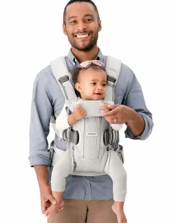 BabyBjörn Baby Carrier One Air, 3D Mesh - Pearly Pink
