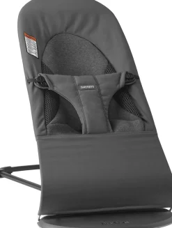 BabyBjörn Bouncer Balance Soft, Dark Gray Frame, Tri-Fabric Dark Gray