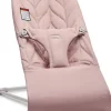 BabyBjörn Bouncer Bliss, Light Gray Frame Petal Pink