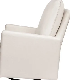Babyletto Cali Pillowback Swivel Glider - Performance Cream Eco-Weave