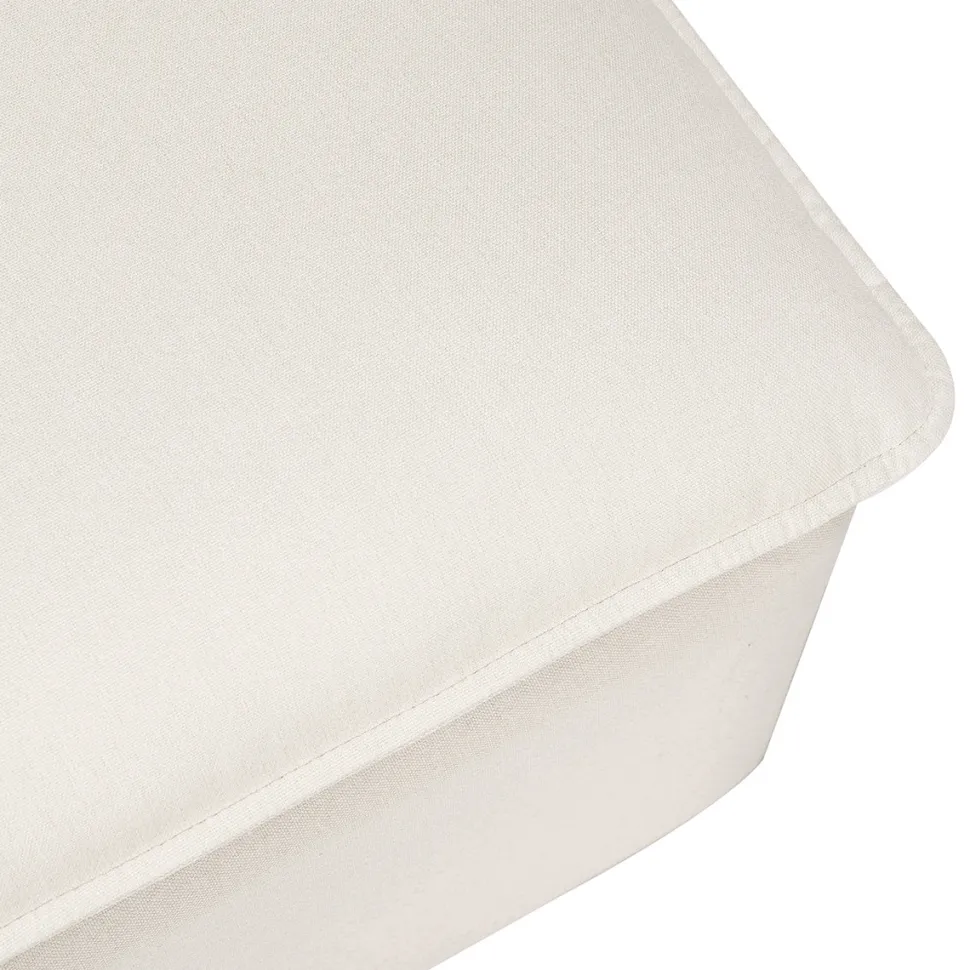 Babyletto Cali Storage Ottoman - Performance Cream Eco-Weave