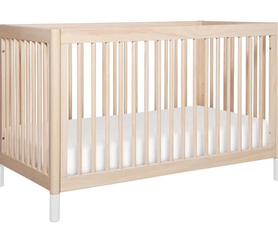 Babyletto Gelato 4-in-1 Convertible Crib w/Toddler Bed Conversion Kit - Washed Natural