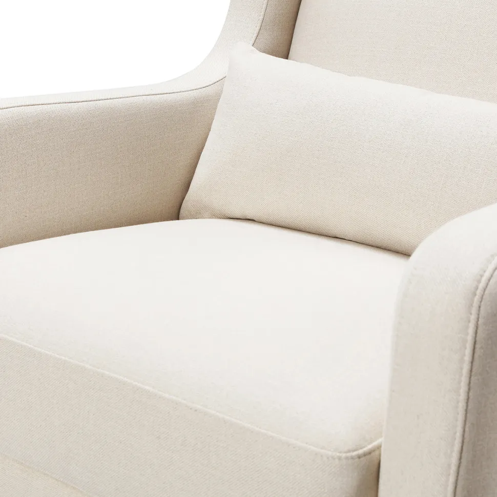Babyletto Kai Rocker - Performance Natural Eco-Twill w/ Dark Legs