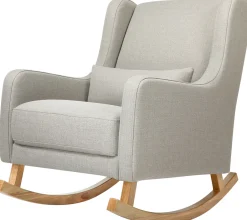 Babyletto Kai Rocker - Performance Grey Eco-Twill w/ Light Legs