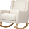 Babyletto Kai Rocker - Performance Natural Eco-Twill w/ Light Legs