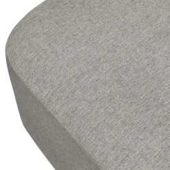 Babyletto Kiwi Gliding Ottoman - Performance Grey Eco-Weave w/ Light Wood Base