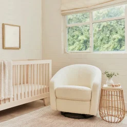 Babyletto Madison Swivel Glider - Ivory Boucle