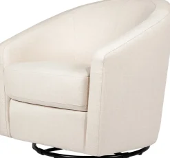 Babyletto Madison Swivel Glider - Performance Natural Eco-Twill