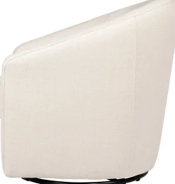 Babyletto Madison Swivel Glider - Performance Natural Eco-Twill