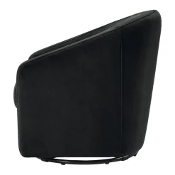 Babyletto Madison Swivel Glider - Black Velvet