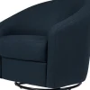 Babyletto Madison Swivel Glider - Performance Navy Eco-Twill