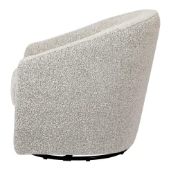 Babyletto Madison Swivel Glider - Black White Boucle