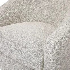Babyletto Madison Swivel Glider - Black White Boucle