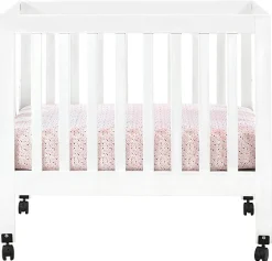 Babyletto Origami Mini Crib - White