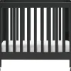 Babyletto Origami Mini Crib - Black Finish