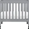 Babyletto Origami Mini Crib - Grey